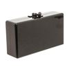 Image 3 : Edie Parker Black Gold Acrylic Heart Clutch