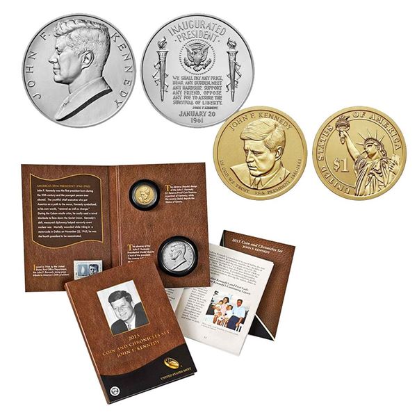 2015 Coin and Chronicles Set - John F. Kennedy