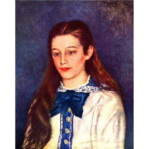 Renoir - Portrait Of Therese Berard