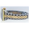 Image 9 : Rolex Ladies 2 Tone Blue Vignette String Diamond Channel Set Datejust Wristwatch