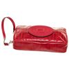 Image 4 : Fendi Red Leather FF Logo Stramp Crossbody Bag