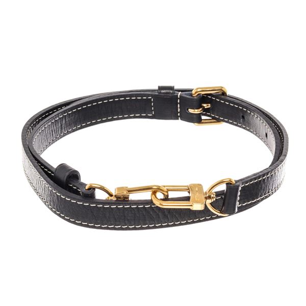 Louis Vuitton Navy Leather Extender Strap