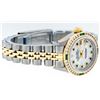 Image 7 : Rolex Ladies 2 Tone MOP Emerald & Channel Set 26MM Datejust Wristwatch