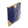 Image 2 : Celine Blue Leather Pouch Clutch