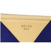 Image 5 : Celine Blue Leather Pouch Clutch