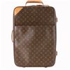 Image 1 : Louis Vuitton Brown Monogram Canvas Leather Pegase 60cm Rolling Luggage