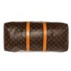 Image 4 : Louis Vuitton Monogram Canvas Leather Keepall 50 cm Duffle Bag Luggage