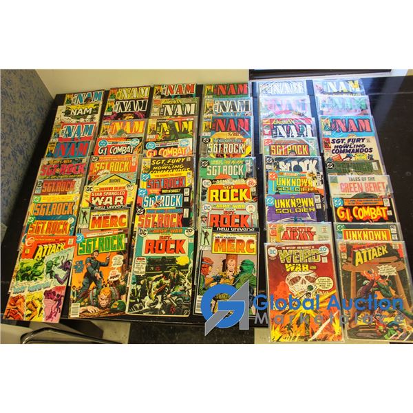 (50) War Comics