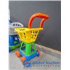 Image 2 : **(2) Plastic Kids Shopping Carts