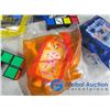 Image 3 : Tin Lunch Box and Cube Toys