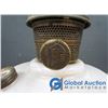 Image 7 : **Aladdin Milk Glass Oil Lamp