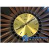 Image 2 : **Vintage Sunburst Wall Clock