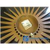 Image 6 : **Vintage Sunburst Wall Clock