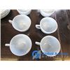 Image 2 : Pyrex Blue Delphite Cups and Saucers