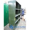 Image 4 : **Dark Green Metal 8-Cubby Storage Unit