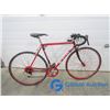 Image 2 : Men's Red Bianchi Racer Bike