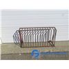 Image 1 : **Metal Square Bale Livestock Feeder