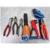 Image 1 : Wire Strippers, Pliers, etc