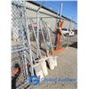 Image 1 : **(4) Chain Link Fence Posts in Concrete