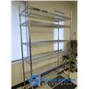 Image 3 : **Chrome Wheeled Bakers Rack