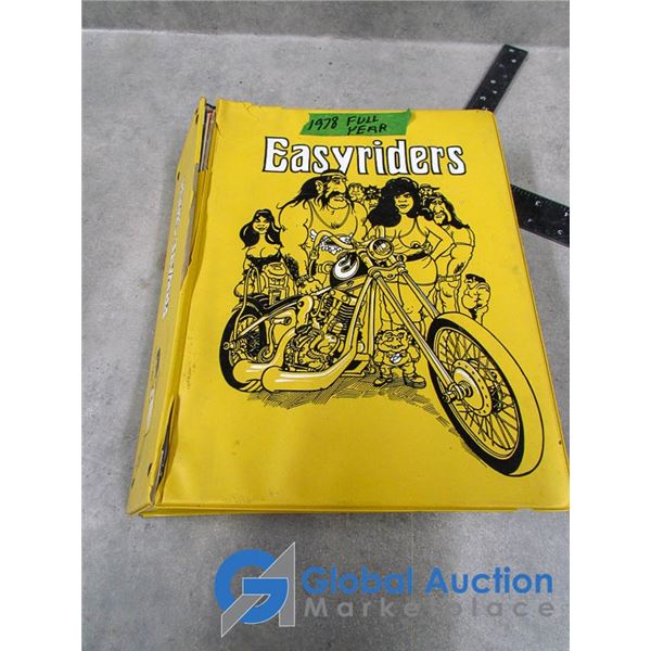 (12) 1978 Easy Rider Magazines