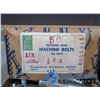 Image 3 : (3) Boxes of 5/8x3 Machine Bolts