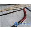 Image 4 : Hand Saw and (2) Wooden Paddles