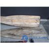 Image 5 : Hand Saw and (2) Wooden Paddles