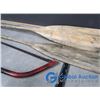 Image 6 : Hand Saw and (2) Wooden Paddles