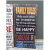 Image 3 : (2) Wooden Quote