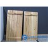 Image 4 : (2) Wooden Quote