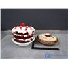 Image 1 : Decorative Cake and Pie Dish Covers