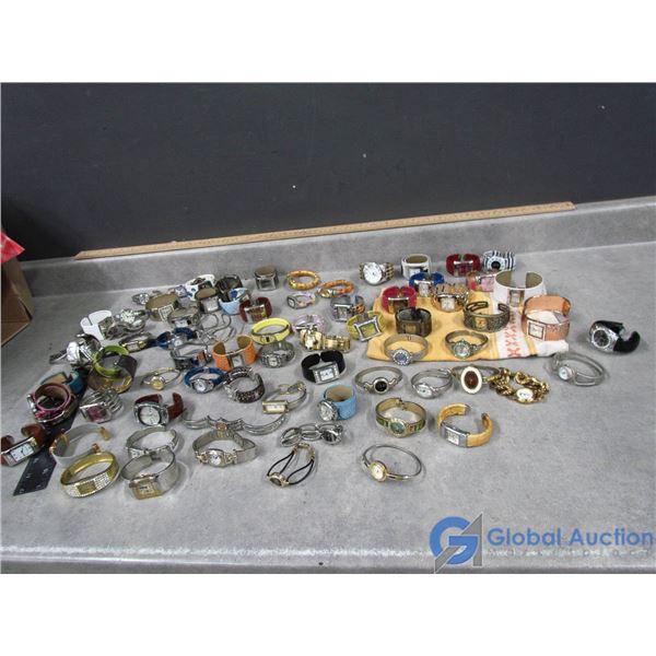 Large Collection of Wrist Watches