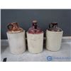 Image 5 : (3) Stoneware Jugs