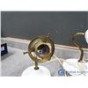 Image 3 : Vintage White Glass Lamps
