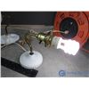 Image 9 : Vintage White Glass Lamps