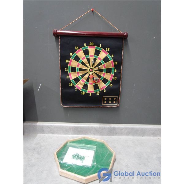 Magnetic Darts and Disc Board