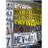 Image 3 : (22) Assorted Vintage Alberta, Ontario and Quebec license Plates