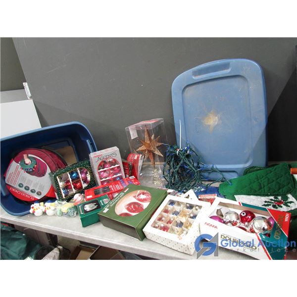 ** Assorted Christmas Decorations