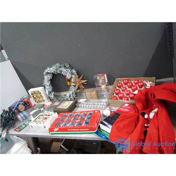 ** Assorted Christmas Decorations