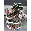 Image 8 : **32" Fibre Optic Tree, 4ft Tree, Forest Santa Fountain Ect