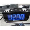 Image 2 : Sony Radio/CD Player and (2) Clock Radios