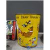 Image 9 : Vintage Yogi Bear Pail, Mickey Hat Ect