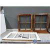 Image 1 : Vintage Wooden Framed Window and Vintage Look Window Decor