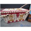 Image 2 : Wicker Sewing Baskets and Pin Cushion