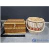Image 1 : Wicker Sewing Baskets
