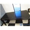 Image 2 : **Solid Wood Dark Brown Finish Dining Table