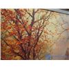 Image 3 : **(2) Fall Lanscape Painting and Canvas Print