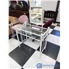 Image 1 : **Glass Top Dressing Table