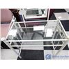 Image 2 : **Glass Top Dressing Table